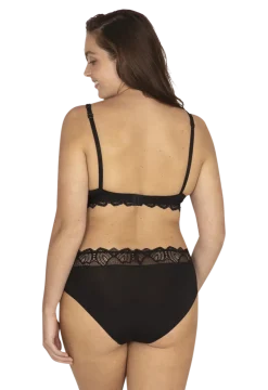 Soutien-gorge sans armatures Vertige Drapé - Noir