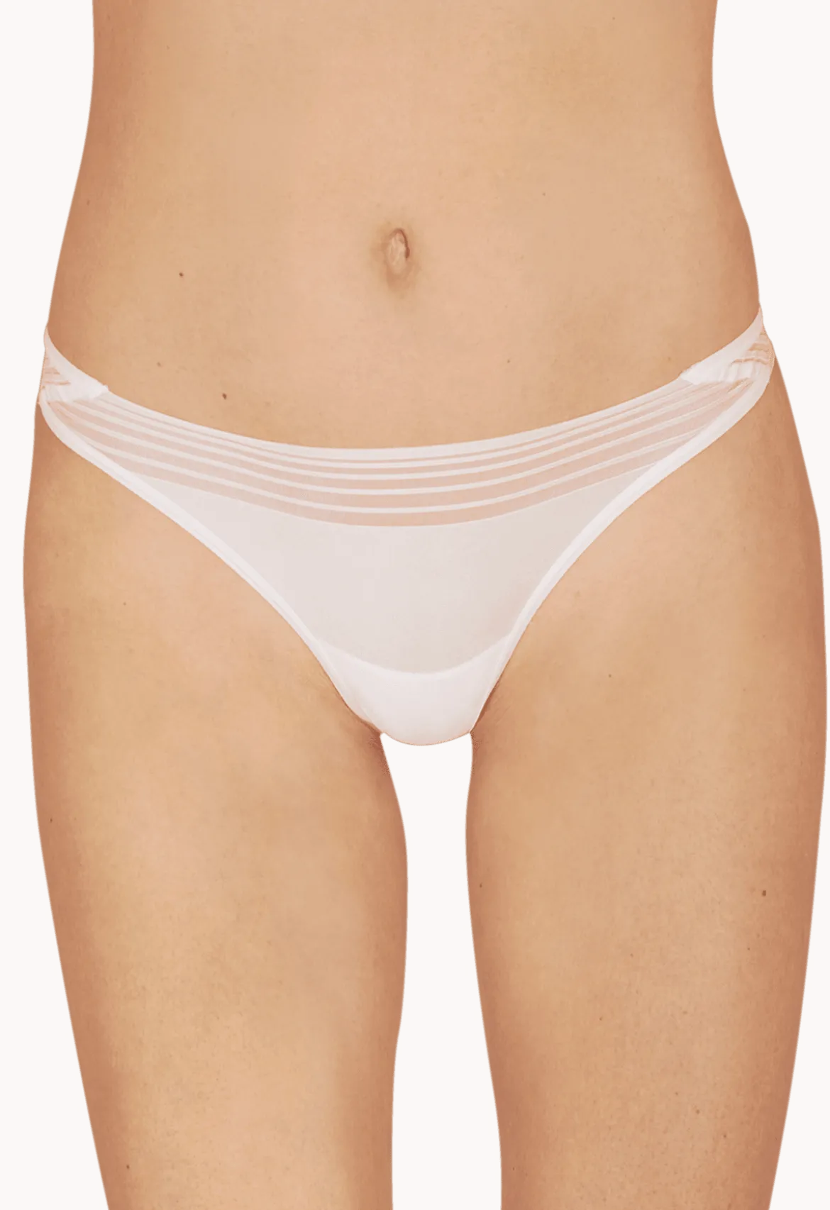 Tanga Invisible - Blanc